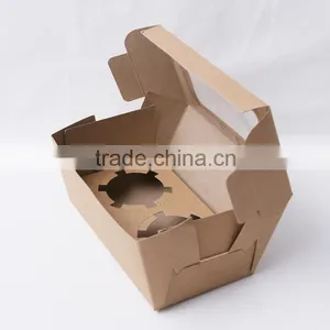 Recycled Brown Kraft Paper Food Box,paper Box for Food thumbnail-4