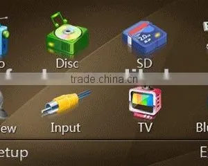 3 Inch Car DVD With Touch Screen,USB and SD, AM/FM, Analog TV (EHD-301) thumbnail-3