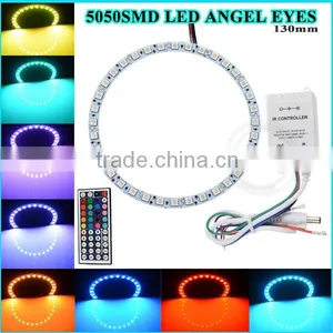 Color Changing 60-160mm 5050 SMD LED Angel Eyes, Multi Color LED Halo Rings, RGB LED Eagle Eyes 5050 Smd Led Quality Choice thumbnail-1
