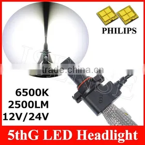Car New Fanless Headlight Type 881/9004/9007/H1/H3/H7/H13 Led Front Headlamp Headlight thumbnail-3
