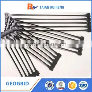 HDPE Uniaxial Plastic Geogrid For Soil Stabilization thumbnail-1