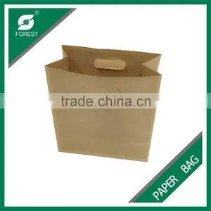 FACTORY PRICE BROWN TAKEAWAY FAST FOOD PAPERBAG WITH SEAL thumbnail-1