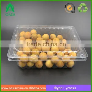 PET Plastic Type and Plastic Material Plastic Fruit Tray thumbnail-3