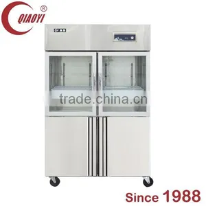 QIAOYI C Two Door Commercial Refrigerator Freezer thumbnail-2