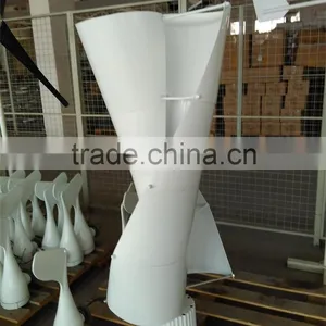 400w Vertical Axis Wind Generator/ Spiral Wind Turbine thumbnail-2