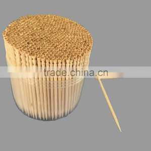 500pcs Soft Can Curved Wooden Round Toothpicks thumbnail-1