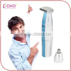 Electric 2 in 1Multifunctional Nose and Hair Trimmer With Grooming Head thumbnail-1