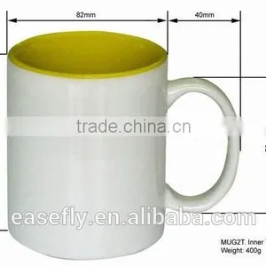 A Grade White Ceramic Caneca Sublimation Mugs thumbnail-3