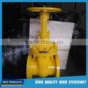 Yellow Color Carbon Steel 8 Inch API Gate Valve For Industrial Usage thumbnail-1