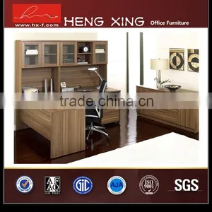 Wooden Director Desk Luxury Executive Desk With Bookcase N0120 thumbnail-5