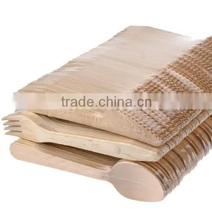 Different Types of Birch Wooden Cutlery Spoon Fork Knife for Flatware thumbnail-1