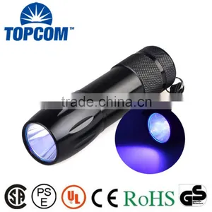 380nm High Power Flashlight 5W Cheaper 380nm uv Flashlight thumbnail-1