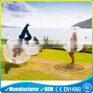 Hot Sale High Quality Pvc Inflatable Human Body Adult Human Body Bubble Ball Inflatable Bumper Ball for Adult thumbnail-1