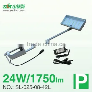 Double Arm Street Light Pole LED Trade Show Light, LED Gooseneck Light, LED Spotlight 1600-1800Lm 24W DC18-24V. thumbnail-1