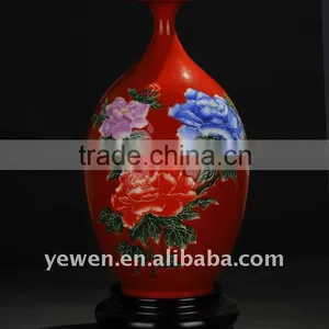 Colored Emamel Vase thumbnail-1