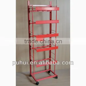 High Quality Free Standing Pets Food Display Rack Supplier thumbnail-1
