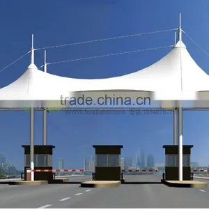 PTFE With After-sale Services Membrane Structure Toll Station With 30 Years Guaranty thumbnail-1