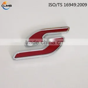 Sales Promotion Chrome Car Logo, Plastic Chrome Lettering, Custom 3D ABS Car Stickers thumbnail-3