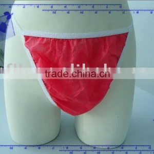 Disposable Nonwoven Men's Thong thumbnail-1