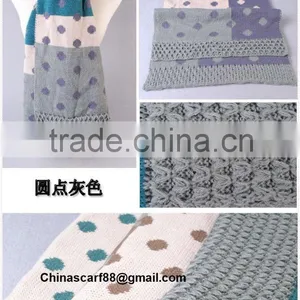 Dot Stitching Scarves Wholesale thumbnail-4