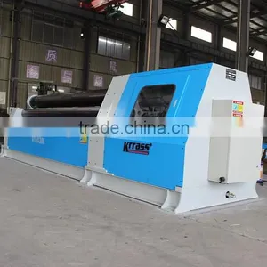 W12 8x3000 4-roller Hydraulic Press Bending Machine With Omron PLC Control thumbnail-6