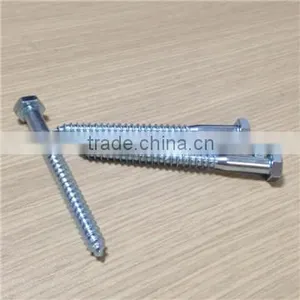 Zinc Plated Hex Head Wood Screw thumbnail-1