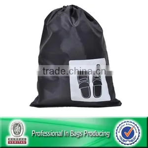 Promotional 210D Custom Printed Drawstring Shoe Bags thumbnail-1