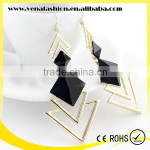 Popular Fashion Jewelry in Europe Teenage Dubai Triangle Earring thumbnail-1