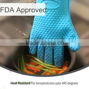 Eco-friendly Silicone Kitchn Mitts thumbnail-4