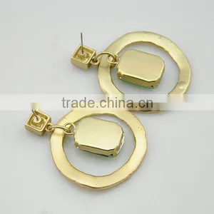 New Latest Gold Earring Designs Earring Jewelry Simple Gold Earring Designs For Women thumbnail-3