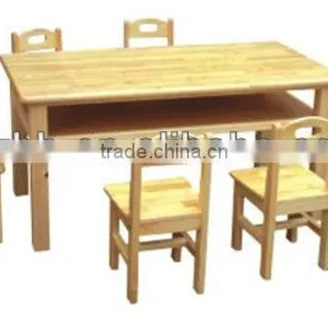 Pine Wood Indoor Furniture Dining Table BH15106 thumbnail-1
