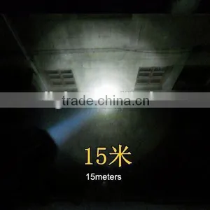 1182 Wolf's Fang Design Multi-function Self-defense Q5 2013best Selling Military Flashlight thumbnail-2