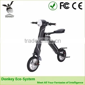 Light Weight Lithium Battery Power Electric Folding Scooter Bike With GPS thumbnail-2