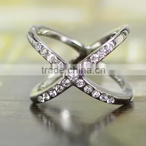Kingman x String Special Design Men x Rings Diamond Setting Silver Rings thumbnail-3
