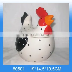 Unique Chicken Shaped Ceramic Decorative Water Jugs for Wholesale thumbnail-2