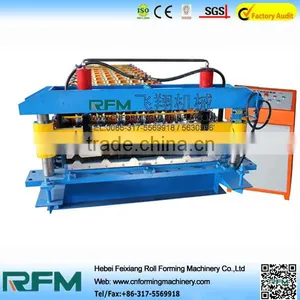 1000 or 1200 mm Trapezoidal Panel Machine, Two in One Trapezoid Panel Roll Forming Machine thumbnail-5