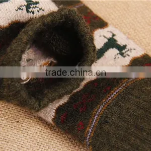 Hot Sale Warm Women Cosy Crew Sock Thermal Jacquard Sock thumbnail-4