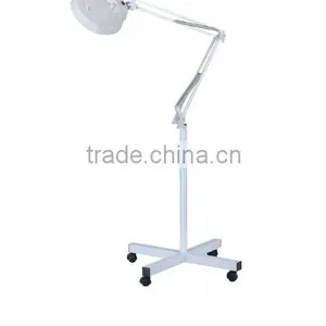 Portable CML021 Floor Stand Medical Type LED Magnifying Lamp 5X thumbnail-1