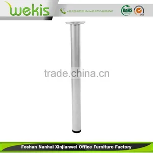 2015 The Hottest Custom Made Popular Wrought Iron Leg Dining Table thumbnail-1