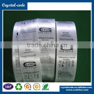Washable Adhesive Garment Labels Wash Label Washable Sticker Washable Clothing Labels thumbnail-6