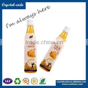 Shrink Waterproof Roll Glossy Colorful Printing Bottle Label Sticker thumbnail-1