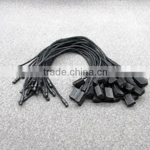 Black Thick Waxed Cotton Hang Tag String thumbnail-1