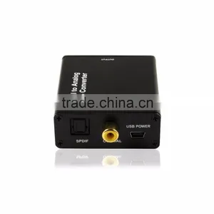 Save 20% Hot Selling Toslink/SPDIF Digital Audio Signal to Analog R/L or 3.5mm Audio Converter for Home Theater Sound System thumbnail-2