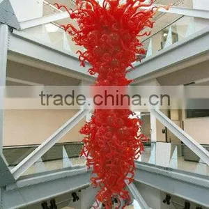 Art Glass Chandelier Xo-2011610B and Crystal Chandelier thumbnail-1