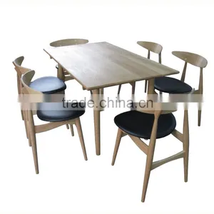 T015 Big Wooden Dining Table thumbnail-1