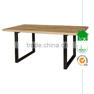 DT-2012 Modern Cheap Restaurant Table With Metal Legs thumbnail-1