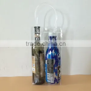 Clear Vinyl Pvc Zipper Bags With Handles thumbnail-3