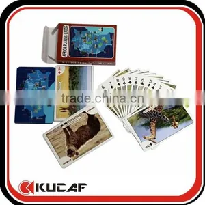 Custom Animal Printing Playing Cards Cute Poker Cards Provided thumbnail-1