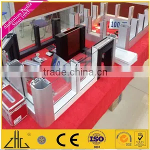 6063 OEM Aluminium Extrusion Profiles for Air Conditioner Window / Aluminum Air Conditioner Window Supplier Foshan OEM thumbnail-6
