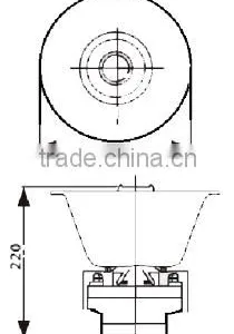 HS300 300W Police Loudspeaker in Silver Color thumbnail-3
